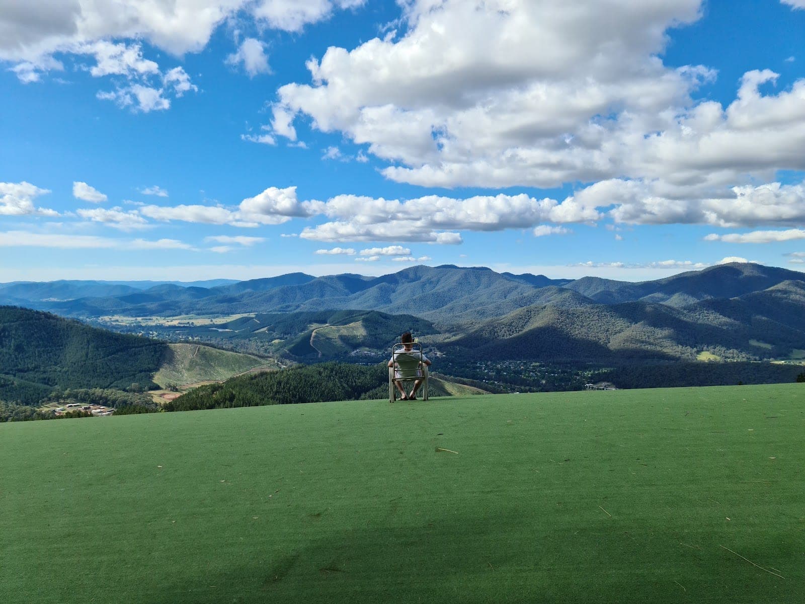 Paragliding, Mystic Mountain